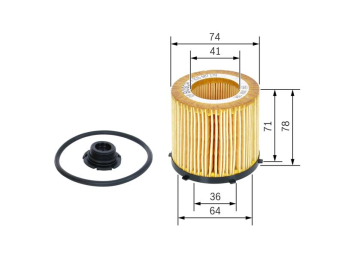 YAG FILTRESI BMW N20 F10 11 16 N55 F30 12 15 N20 E84 11 15 N20 Z4 E89 11 16 Marka : BOSCH