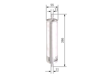 YAKIT FILTRESI FREELANDER 1 L314 TD4 00 06 Marka : BOSCH