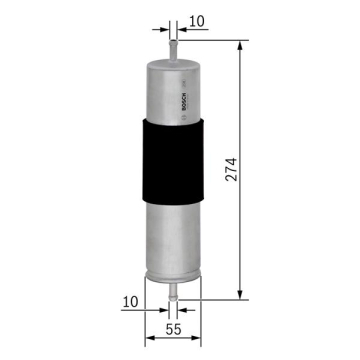 YAKIT FILTRESI BMW M47 M57 E46 01 05 Marka : BOSCH