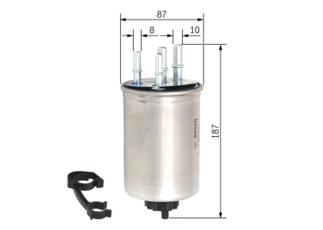 YAKIT FILTRESI 276DT DISCOVERY 3 L319 04 09 DISCOVERY 4 L319 09 18 Marka : BOSCH