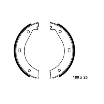 EL FREN BALATASI PABUC BMW E32 E34 E36 E38 Marka : BOSCH