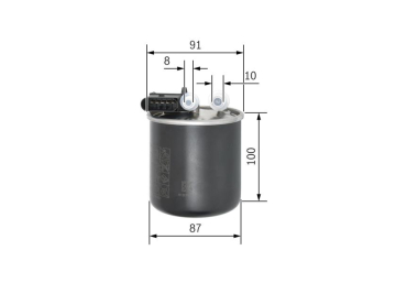 YAKIT FILTRESI MERCEDES OM651 VITO W639 W447 14 SPRINTER 907 910 18 Marka : BOSCH