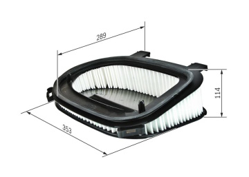 HAVA FILTRESI BMW N47 N57 E70 E71 E72 F25 F15 Marka : BOSCH
