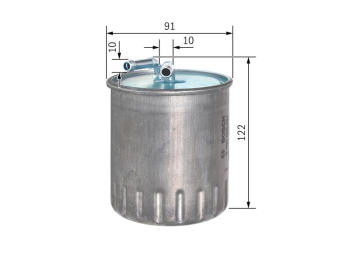 YAKIT FILTRESI MERCEDES OM628 W211 W220 W163 W463 Marka : BOSCH