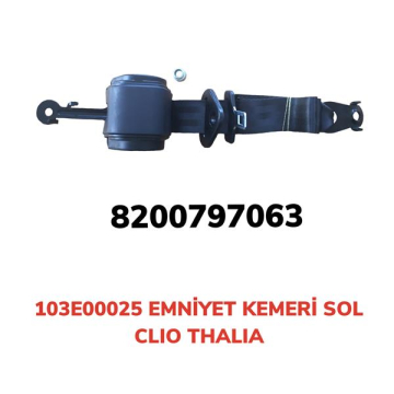 EMNİYET KEMERİ OTOMATİK SOL CLIO-THALIA Marka : AFT