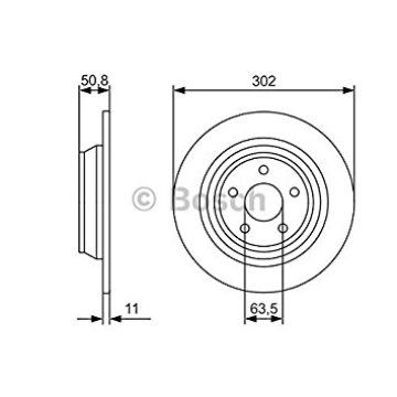 ARKA DISK AYNA YENI KASA MONDEO V 14 Marka : BOSCH