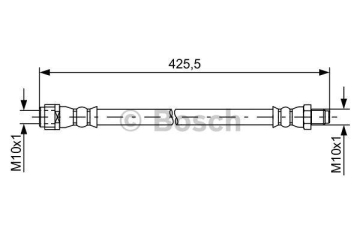 FREN HORTUMU ÖN MERCEDES X218 C218 W212 S212 Marka : BOSCH