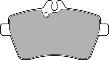 FREN BALATASI ÖN MERCEDES A-CLASS W169 04 12 B-CLASS W245 05 11 Marka : DELPHI