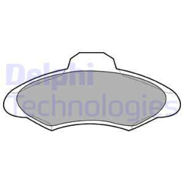 FREN BALATASI ÖN FORD ESCORT. ESCORT VAN. ORİON 90 Marka : DELPHI