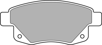 ARKA FREN BALATASI TRANSIT V347-V348 06 11 FISLI Marka : DELPHI