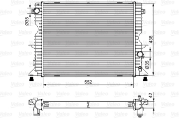 MOTOR SU RADYATORU DT244 DT224 DEFENDER L316 DEFENDER L317 07 16 Marka : VALEO