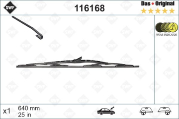 SILECEK SUPURGESI ON 640mm MERCEDES E-CLASS W210 S210 SWF Marka : VALEO