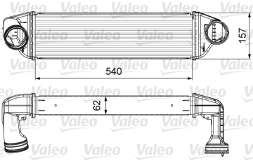 TURBO RADYATORU BMW N47 M57N2 E83 05 11 Marka : VALEO