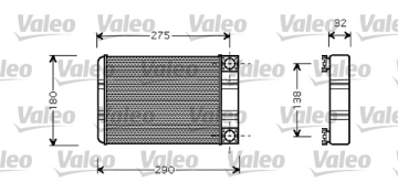KALORIFER RADYATORU MERCEDES W203 CL203 S203 C209 A209 R230 Marka : VALEO