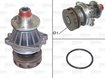 DEVIRDAIM SU POMPASI BMW M41 M51 E34 E36 E38 E39 25 6T RANGE ROVER 2 P38A 94 02 Marka : VALEO