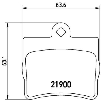 FREN BALATASI ARKA MERCEDES C-CLASS W202 94 00 Marka : VALEO