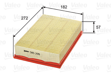 HAVA FILTRESI 224DT. DW12BTED4 FREELANDER 2 L359 TD4 06 14 Marka : VALEO