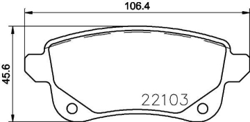 ARKA DİSK FREN BALATASI RENAULT GRAND SCENİC 1.2 01/13 SCENİC 12/08 Marka : VALEO