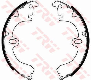 ARKA PABUÇ BALATA COROLLA 83-92 GS8224 Marka : TRW