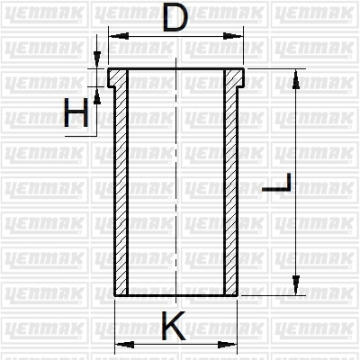 MOTOR GÖMLEĞİ R9 DZL TURBO STD 78.00 Marka : YENMAK