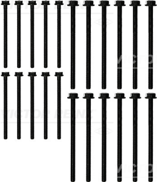 SILINDIR KAPAK SAPLAMASI TRANSIT V184 01 07 V347 07 14 2.4 10 BUYUK 8 ADET KUCUK SET Marka : V.REINZ
