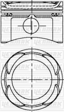 MOTOR PİSTON SEGMAN STD PALIO 1.2 16V-ALBEA 1.2 16V 1242 CC Marka : YENMAK