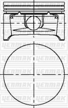 MOTOR PİSTON SEGMAN STD MERIVA-ASTRA Twinport 03 Z 1.6 XEP 79.0 Marka : YENMAK