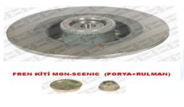 ARKA FREN AYNASI MGN SCENIC 1.4-1.6 16V 1.9 DCİ DTİ 20 16V 97/8.03 274x11x4DL PORYA RULMAN Marka : SNR