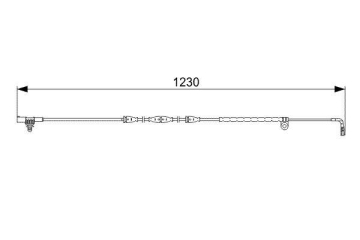 BALATA FISI ON RANGE ROVER SPORT I L320 09 13 Marka : BOSCH