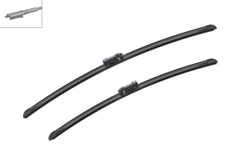 SILECEK SUPURGESI TAKIMI 650mm / 575mm MERCEDES W169 W414 Marka : BOSCH