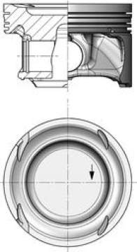 PISTON SEGMAN STD 83.00mm MERCEDES M270.920 W176 W246 C117 X156 Marka : KOLBEN