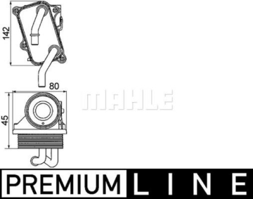 YAG SOGUTUCUSU MERCEDES M112 W202 W203 C208 C209 W211 W220 W251 Marka : MAHLE