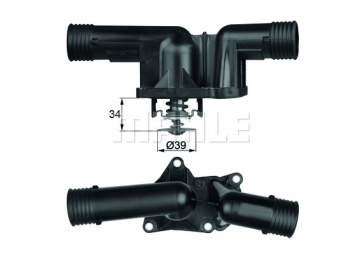 TERMOSTAT 95 BMW E36 M42 M44 Marka : MAHLE