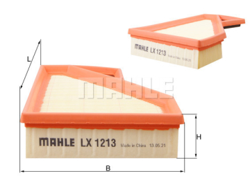 HAVA FILTRESI MINI R50 R53 01 07 Marka : MAHLE
