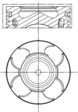 MOTOR PİSTON SEGMAN STD. 69.6MM-0.20MM 90BEYGİR FIAT PUNTO-LINEA-DOBLO-OPEL ASTRA H-CORSA D 1.3JTD Marka : MAHLE