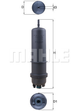 YAKIT FILTRESI BMW G30 G11 G01 G02 Marka : MAHLE