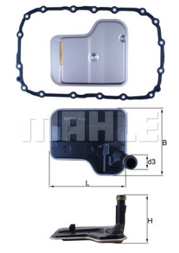 OTOMATIK SANZIMAN FILTRESI BMW N43 N45 N46 E87 E90 E91 E92 E84 E83 SANZ. GA6L45R CONTALI Marka : MAHLE