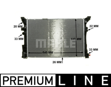 MOTOR SU RADYATORU MERCEDES X156 W176 W246 C117 Marka : MAHLE