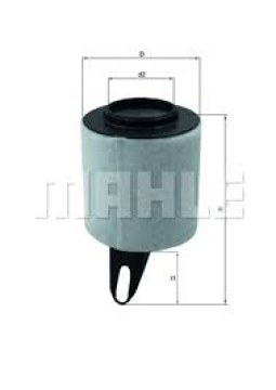 HAVA FILTRESI BMW E87 07 11 E90 07 11 Marka : MAHLE