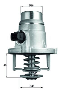 TERMOSTAT GOVDELI BMW F22 F30 G20 F32 F10 E60 E63 F12 F13 F06 E65 G14 G15 G01 G02 E53 E70 F15 G05 E7 1 F16 Marka : MAHLE