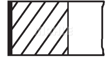 SEGMAN 84.00mm BMW N47 E60 E87 E90 E92 E93 F10 E83 E84 F25 Marka : MAHLE