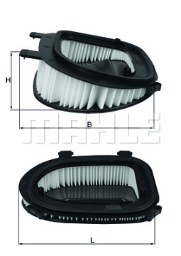 HAVA FILTRESI BMW X3 F25 X5 E70 X6 E71 E72 Marka : MAHLE