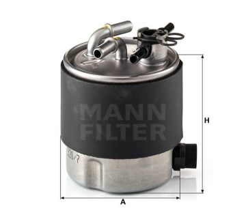 YAKIT FİLTRESİ NISSAN QASHQAI 07 1.5D-2.0D- XTRAIL 07 2.0D KALEOS 08 2.0DCI Marka : MANN
