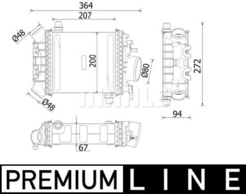 TURBOSARJ RADYATORU MERCEDES W205 W212 W213 W166 W222 C217 Marka : MAHLE