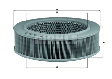HAVA FILTRESI MERCEDES OM615 OM616 OM617 W123 S123 B601 B602 Marka : MAHLE