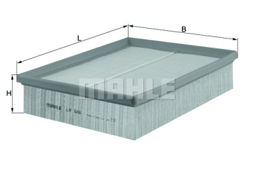 HAVA FILTRESI FREELANDER I L314 2.5 00 06 DISCOVERY 2 L318 2.5 Td5 98 04 RANGE ROVER 2 P38A 4.6 94 0 2 Marka : MAHLE