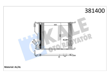 KLIMA RADYATORU MERCEDES W220 C215 R230 Marka : KALE