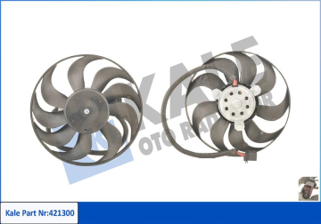 FAN MOTORU PERVANELİ AUDI A3-TT-SEAT CORDOBA-IBIZA IV-V-LEON-TOLEDO II-SKODA FABIA 220-60W-290mm DAVLUMBAZ YOK Marka : KALE