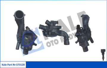 KOMPLE TERMOSTAT-PLASTİK GÖVDELİ 105 C CITROEN C4-C4 I-C4 II-DS3-DS4-DS5-PEUGEOT 207-208 I-3008-308 308 I-308 II-5008-RCZ Marka : KALE