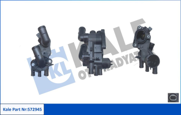 KOMPLE TERMOSTAT-PLASTİK GÖVDELİ 87 C SEAT CORDOBA-IBIZA III-SKODA FABIA I-VOLSWAGEN POLO-POLO IV Marka : KALE